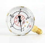 Radial Direction Golden Manometer 